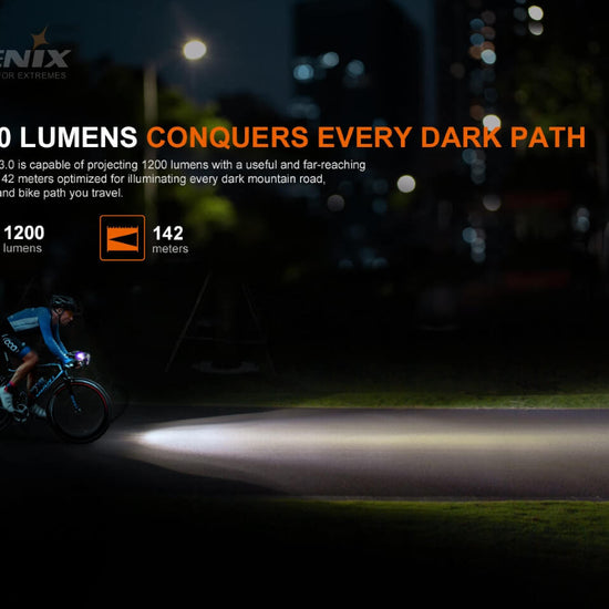 Fenix BC21R V3.0 LED Bike Light - Hazy Fly Fishing