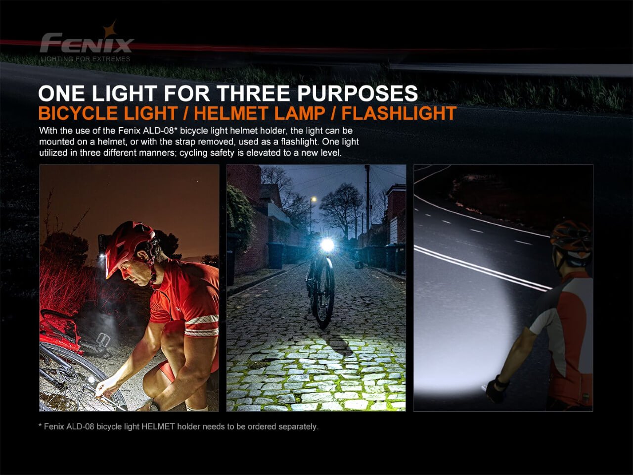 Fenix BC21R V3.0 LED Bike Light - Hazy Fly Fishing