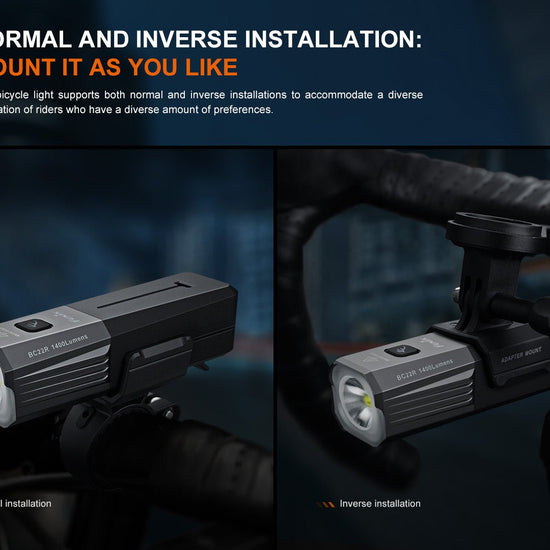 Fenix BC22R High - Performance Road Bike Light - Hazy Fly Fishing