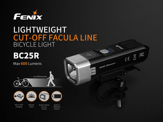 Fenix BC25R LED Bike Light - Hazy Fly Fishing