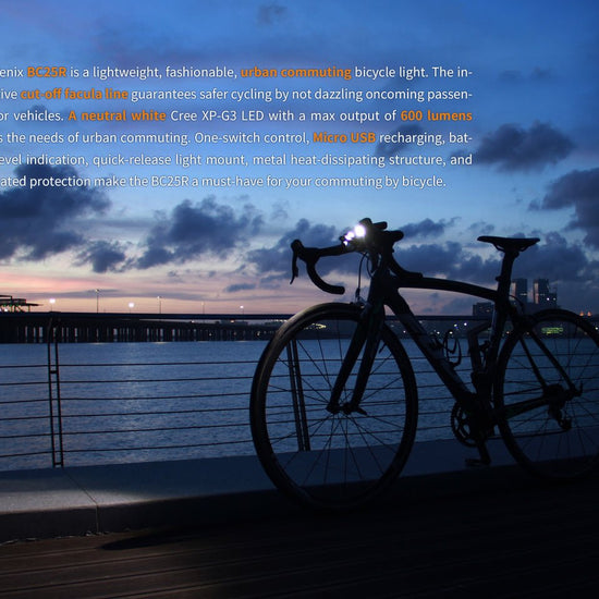 Fenix BC25R LED Bike Light - Hazy Fly Fishing