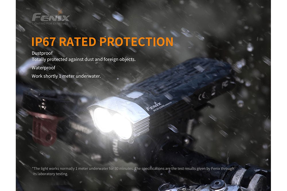 Fenix BC30 V2 LED Bike Light - Hazy Fly Fishing