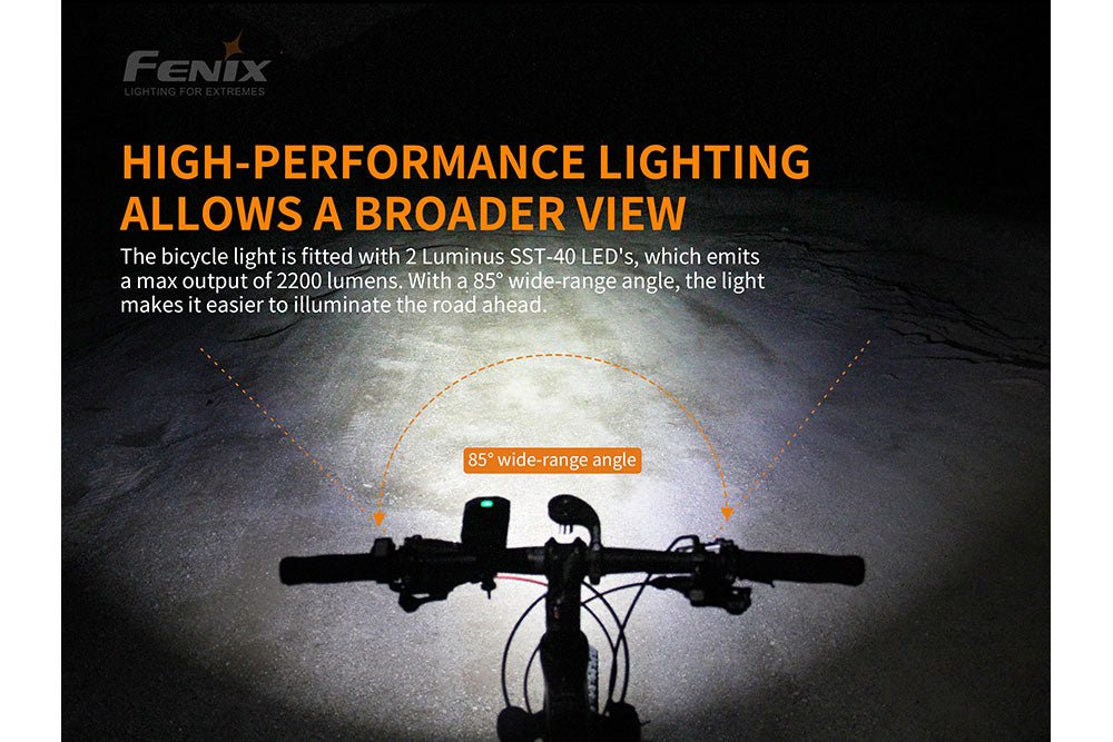 Fenix BC30 V2 LED Bike Light - Hazy Fly Fishing