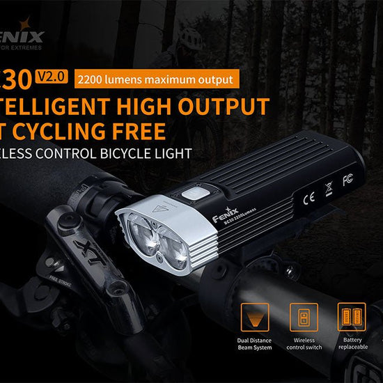 Fenix BC30 V2 LED Bike Light - Hazy Fly Fishing