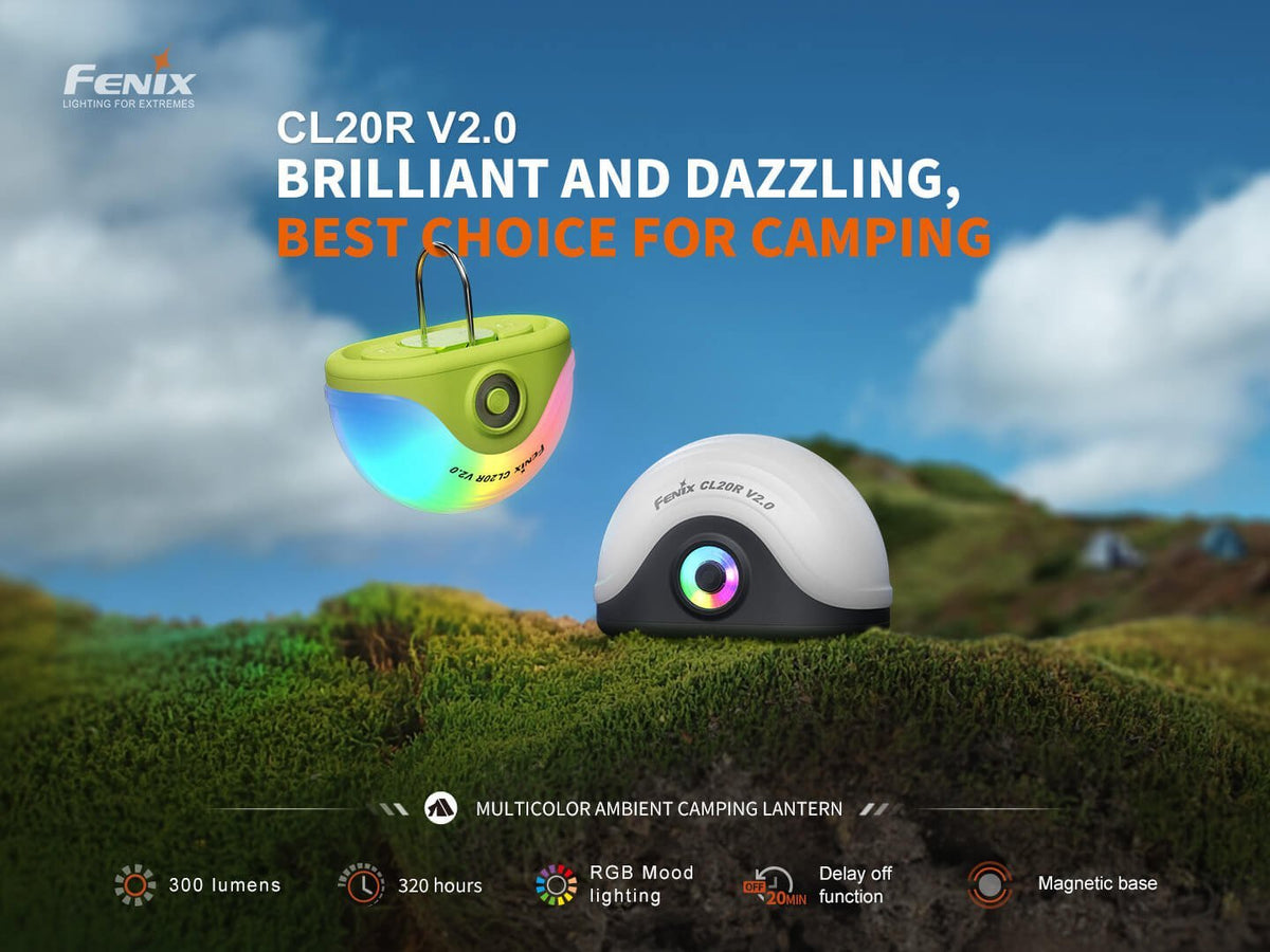 Fenix CL20R V2 Multicolor Camping Lantern - Hazy Fly Fishing