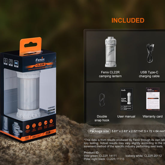 Fenix CL22R Camping Lantern - Hazy Fly Fishing