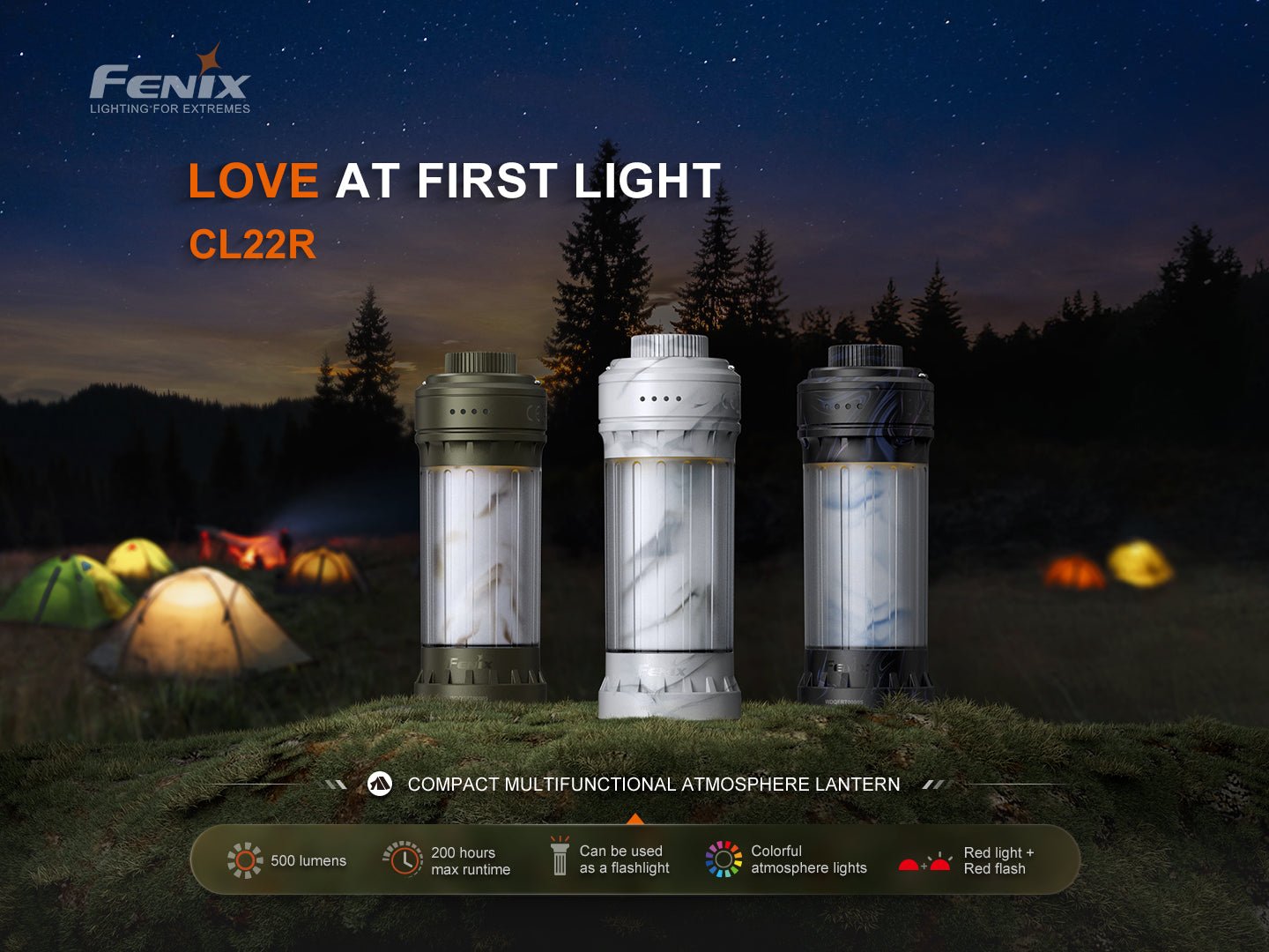 Fenix CL22R Camping Lantern - Hazy Fly Fishing