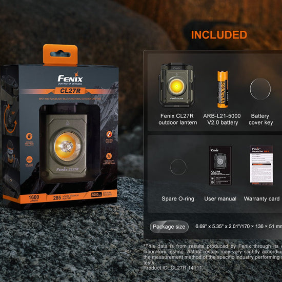 Fenix CL27R Multifunctional Outdoor Lantern - Hazy Fly Fishing