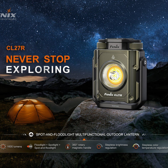 Fenix CL27R Multifunctional Outdoor Lantern - Hazy Fly Fishing