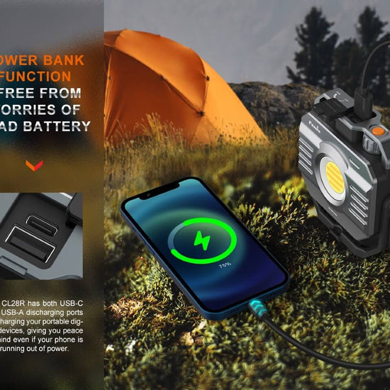 Fenix CL28R Multifunctional Outdoor LED Lantern - Hazy Fly Fishing