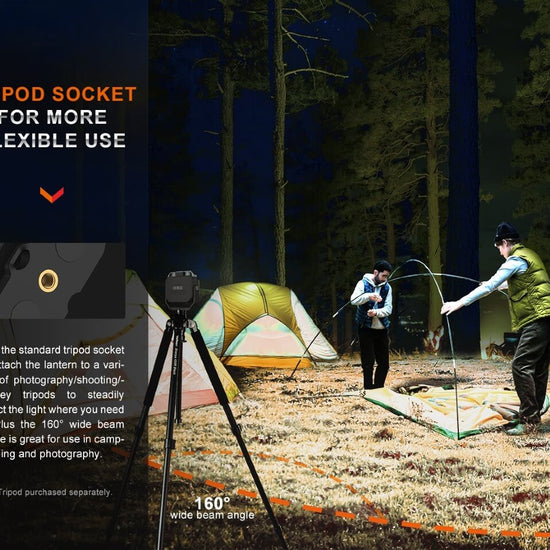 Fenix CL28R Multifunctional Outdoor LED Lantern - Hazy Fly Fishing