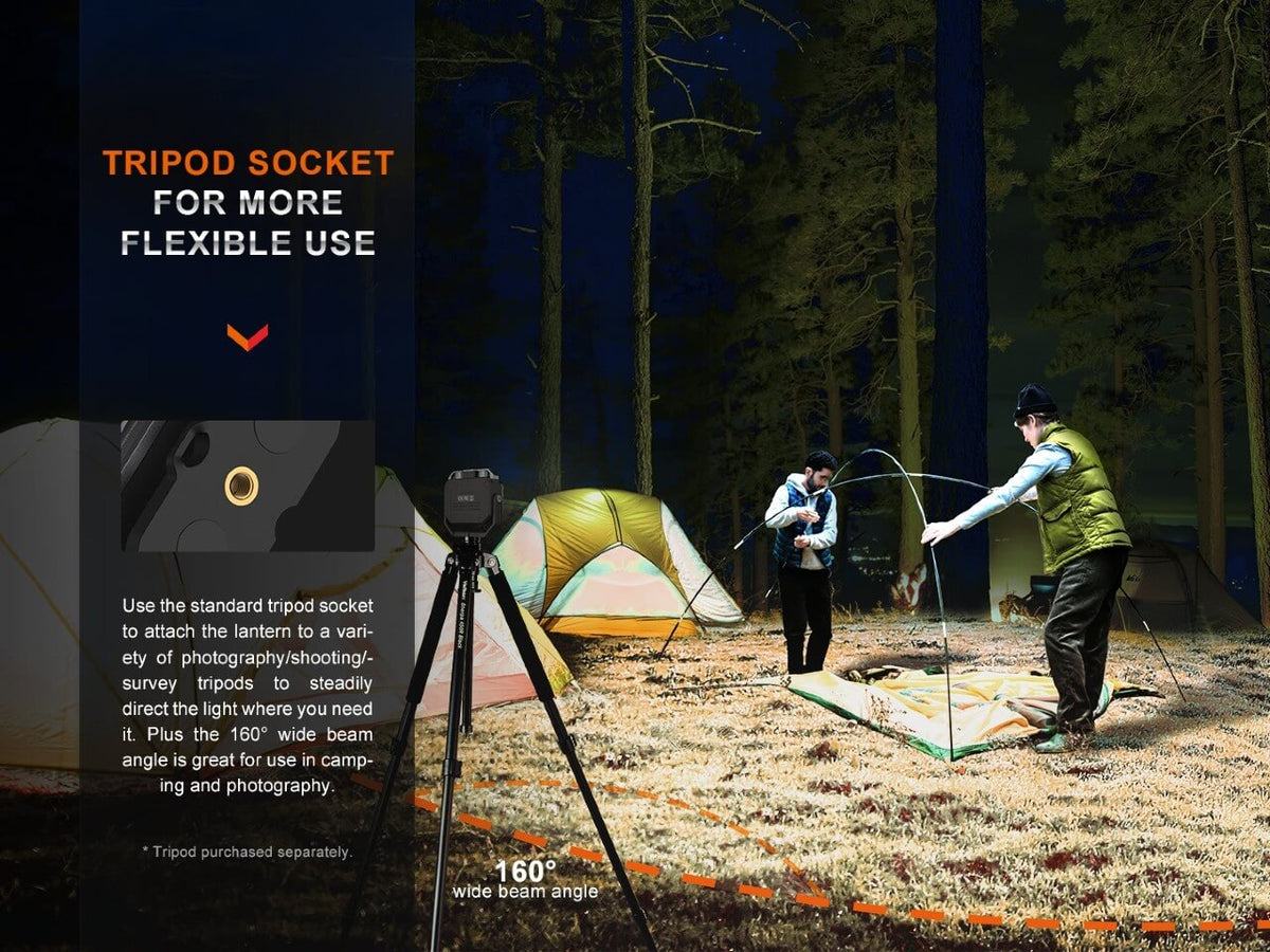 Fenix CL28R Multifunctional Outdoor LED Lantern - Hazy Fly Fishing