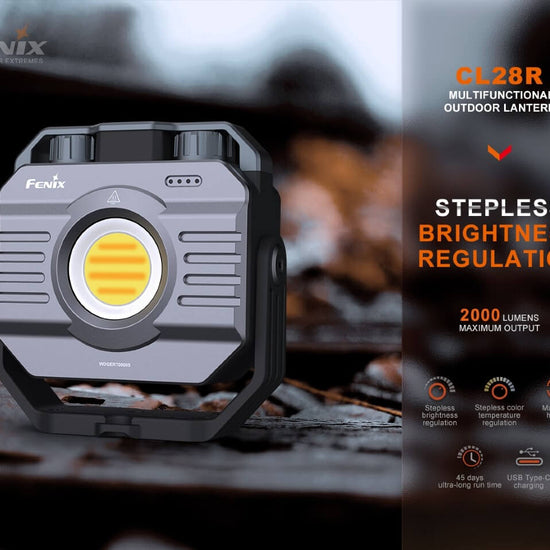 Fenix CL28R Multifunctional Outdoor LED Lantern - Hazy Fly Fishing