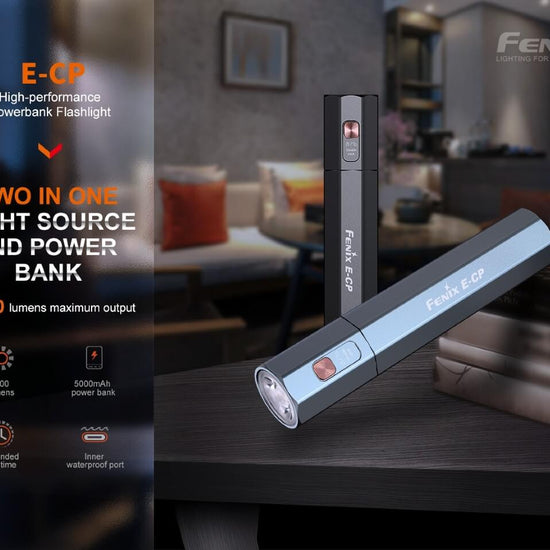 Fenix E - CP 1600 - lumen LED Flashlight/Powerbank - Hazy Fly Fishing