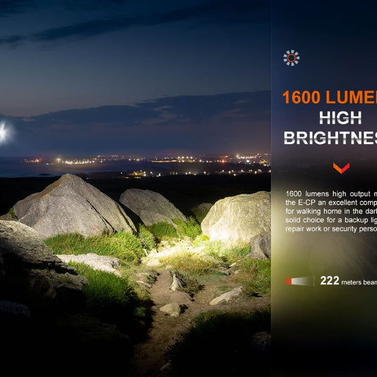 Fenix E - CP 1600 - lumen LED Flashlight/Powerbank - Hazy Fly Fishing