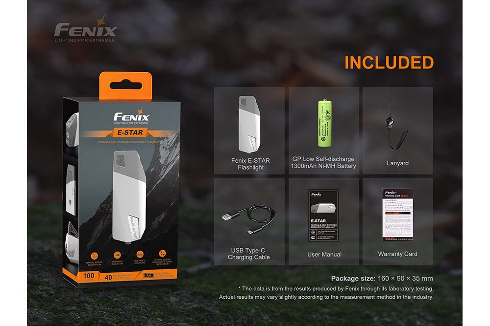 Fenix E-Star - Discontinued - Hazy Fly Fishing