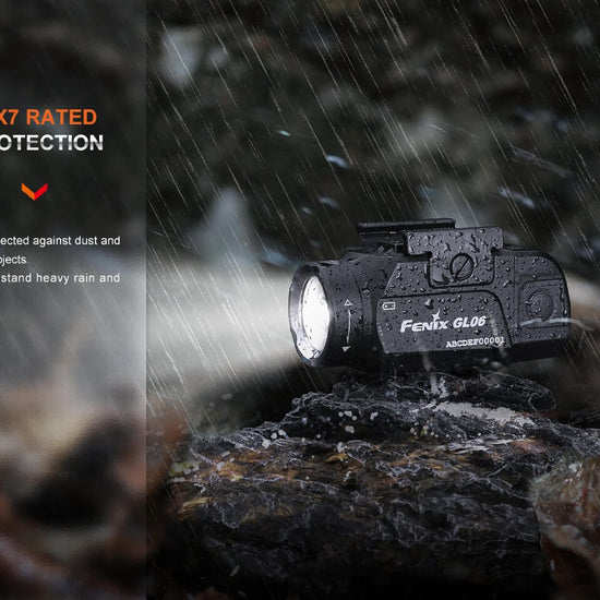 Fenix GL06 Pocket Pistol Tactical LED Light - 600 Lumens - Hazy Fly Fishing