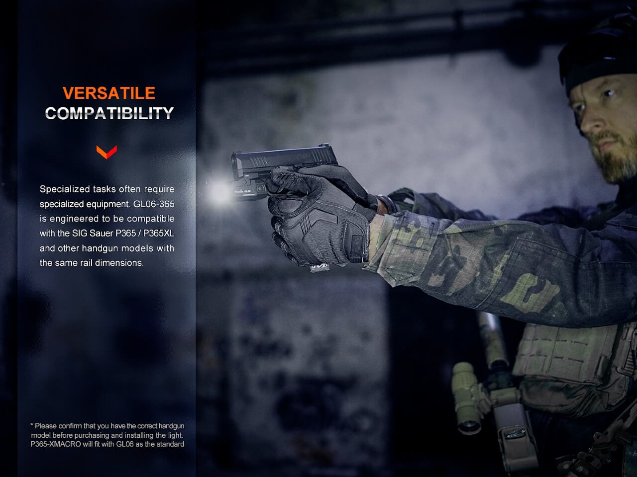 Fenix GL06 Pocket Pistol Tactical LED Light - 600 Lumens - Hazy Fly Fishing