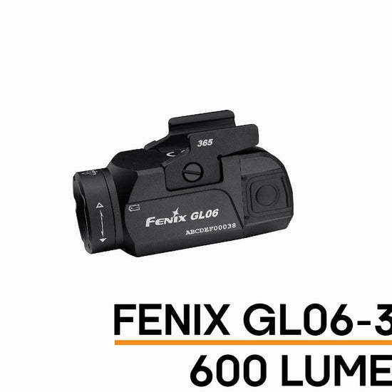 Fenix GL06 Pocket Pistol Tactical LED Light - 600 Lumens - Hazy Fly Fishing