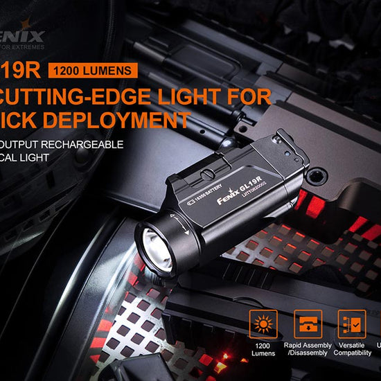 Fenix GL19R Rechargeable Tactical Light - Discontinued - Hazy Fly Fishing