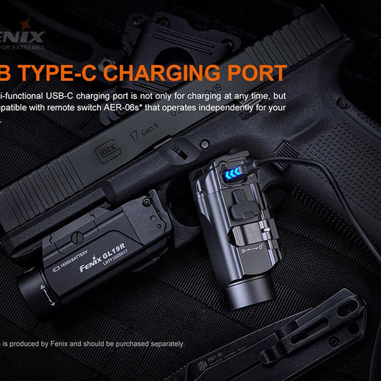 Fenix GL19R Rechargeable Tactical Light - Discontinued - Hazy Fly Fishing