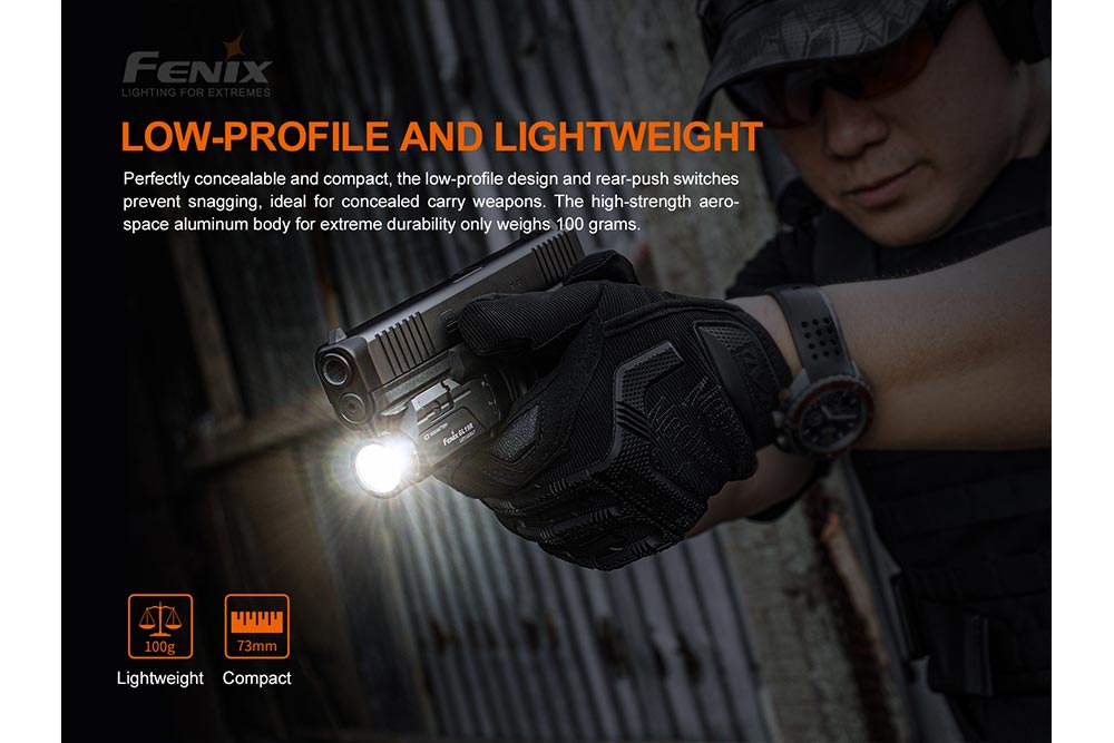 Fenix GL19R Rechargeable Tactical Light - Discontinued - Hazy Fly Fishing