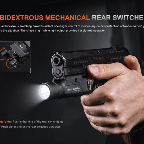 Fenix GL19R V2 Modular Switch Mounted Light - Hazy Fly Fishing