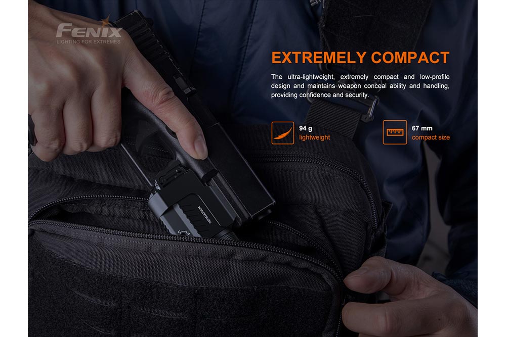 Fenix GL22 Tactical LED Light with Red Laser - Hazy Fly Fishing