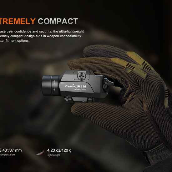 Fenix GL23R Green Laser Tactical Light - Hazy Fly Fishing