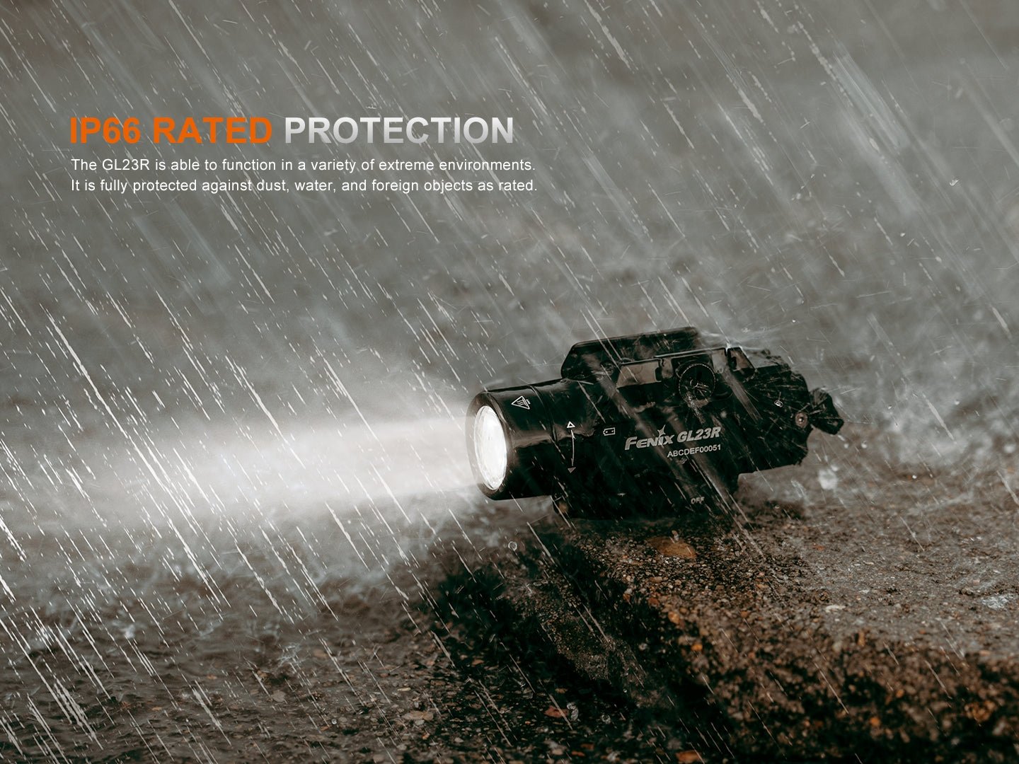 Fenix GL23R Green Laser Tactical Light - Hazy Fly Fishing