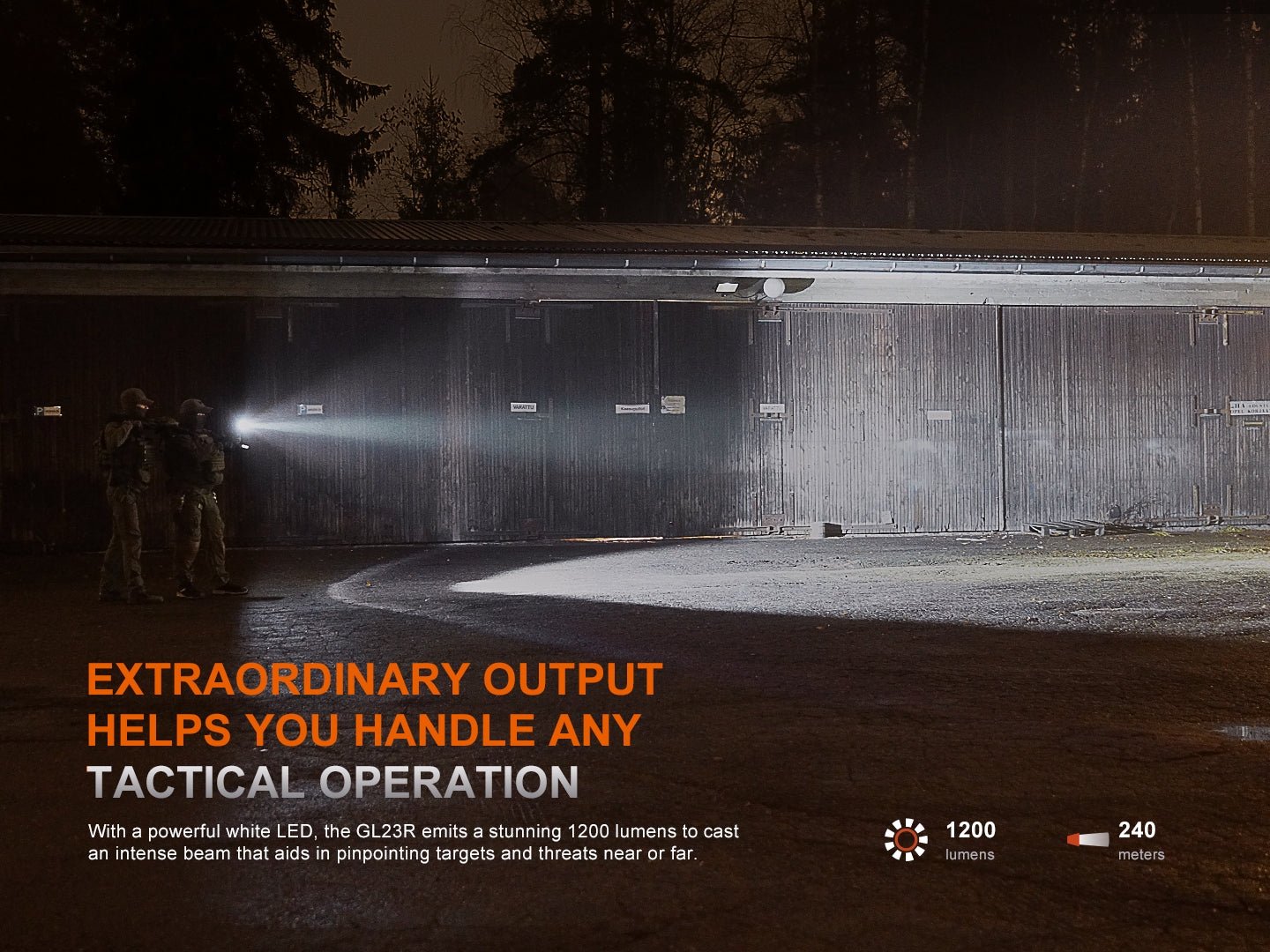 Fenix GL23R Green Laser Tactical Light - Hazy Fly Fishing