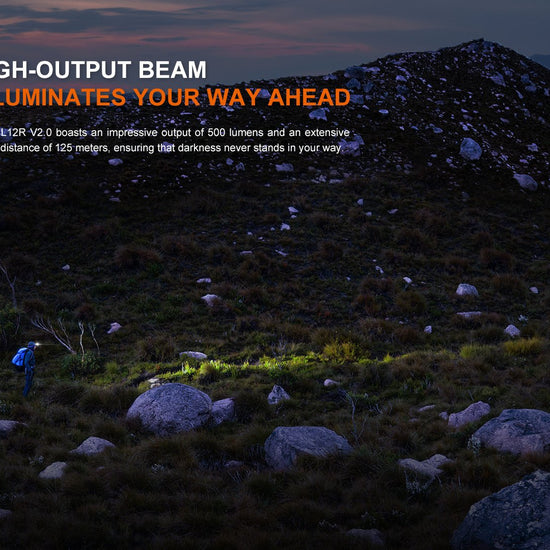 Fenix HL12R V2 Ultralight Outdoor Rechargeable Headlamp - Hazy Fly Fishing