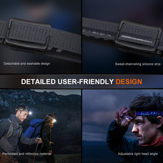 Fenix HL12R V2 Ultralight Outdoor Rechargeable Headlamp - Hazy Fly Fishing