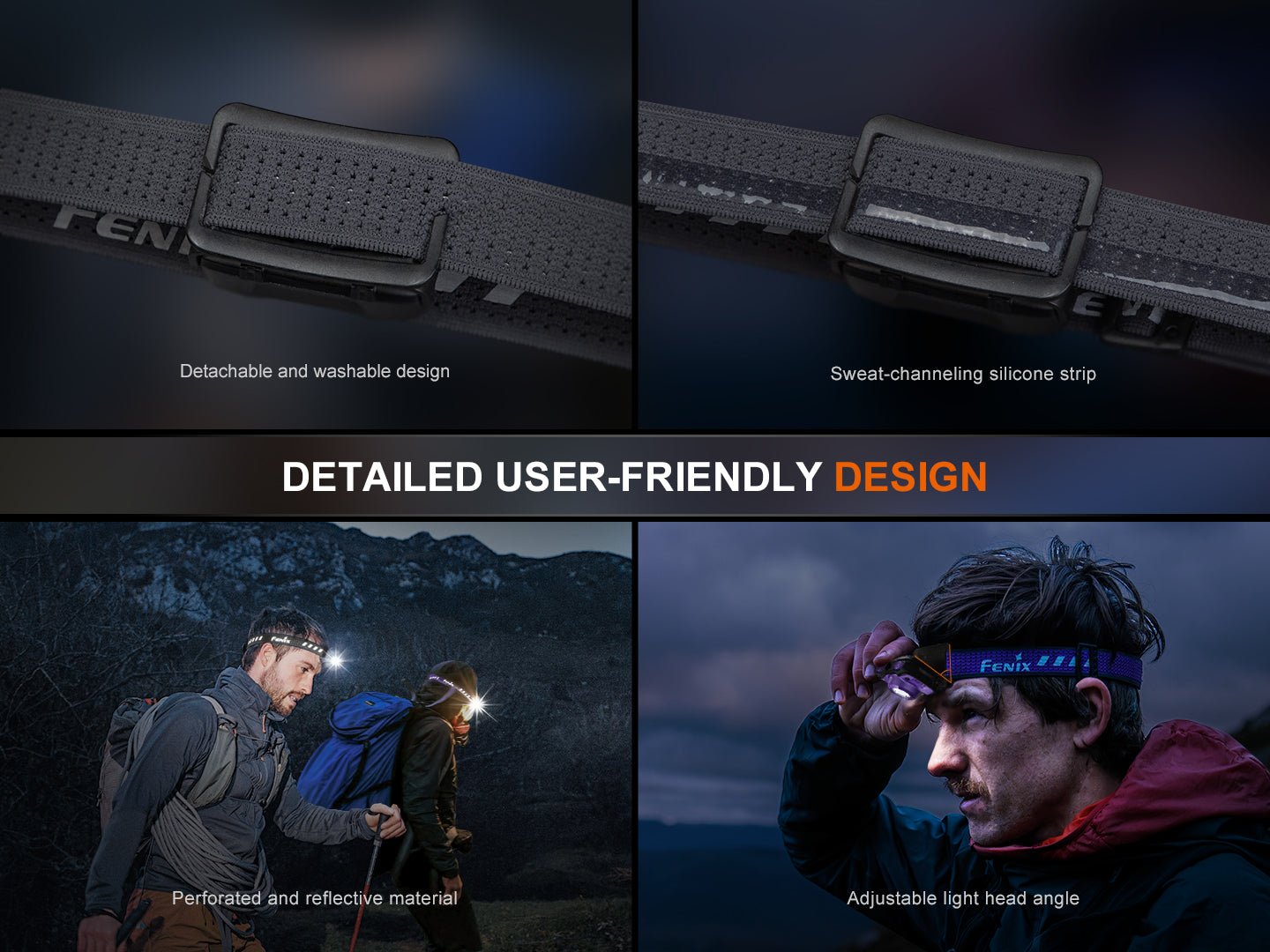 Fenix HL12R V2 Ultralight Outdoor Rechargeable Headlamp - Hazy Fly Fishing