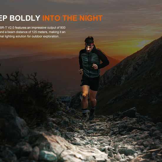 Fenix HL18R - T V2 Lightweight Trail Running Headlamp - Hazy Fly Fishing