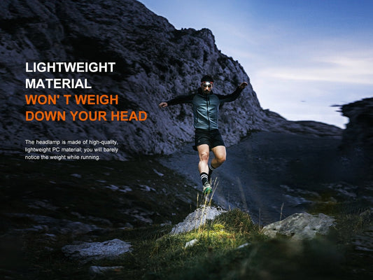 Fenix HL18R - T V2 Lightweight Trail Running Headlamp - Hazy Fly Fishing