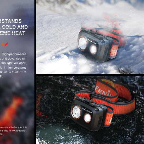 Fenix HL32R - T Trail Running LED Headlamp - 800 Lumens - Hazy Fly Fishing