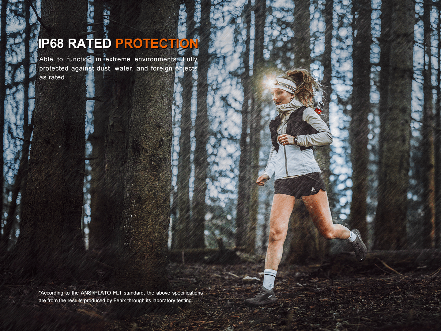 Fenix HM23 V2.0 Lightweight Detachable AA Headlamp - Hazy Fly Fishing