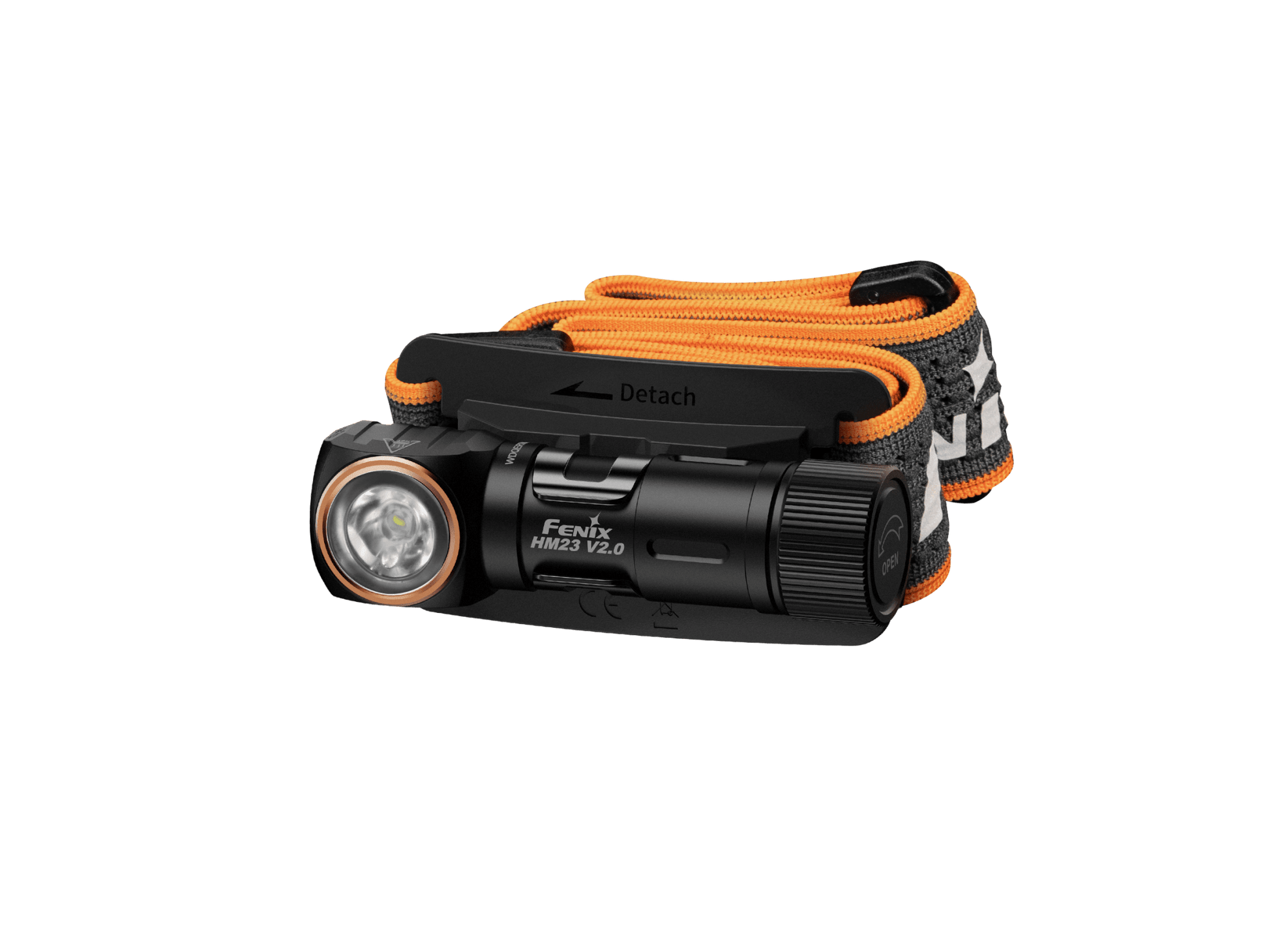 Fenix HM23 V2.0 Lightweight Detachable AA Headlamp - Hazy Fly Fishing