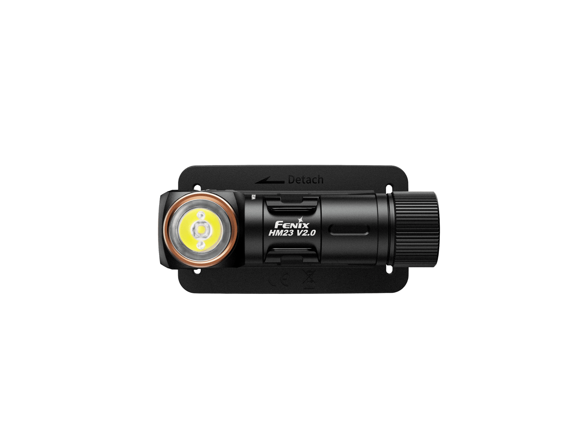 Fenix HM23 V2.0 Lightweight Detachable AA Headlamp - Hazy Fly Fishing