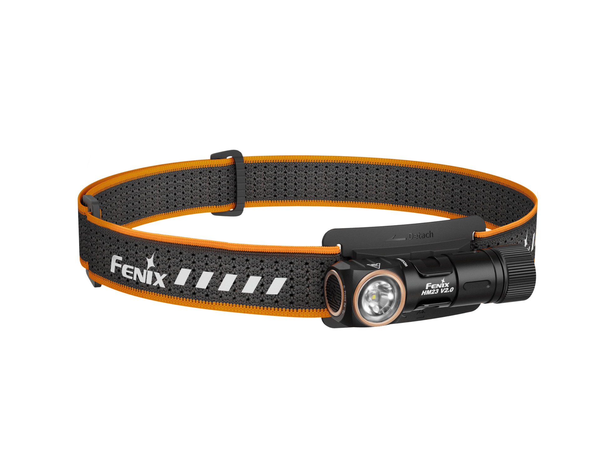 Fenix HM23 V2.0 Lightweight Detachable AA Headlamp - Hazy Fly Fishing