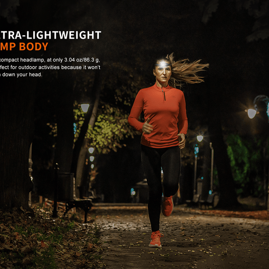 Fenix HM23 V2.0 Lightweight Detachable AA Headlamp - Hazy Fly Fishing