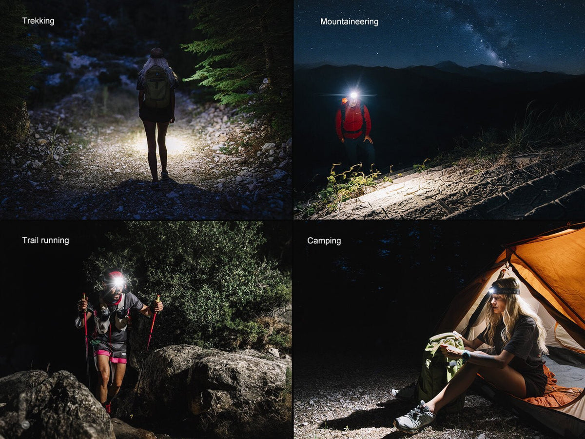 Fenix HM55R Lightweight Multi-LED Headlamp - Hazy Fly Fishing