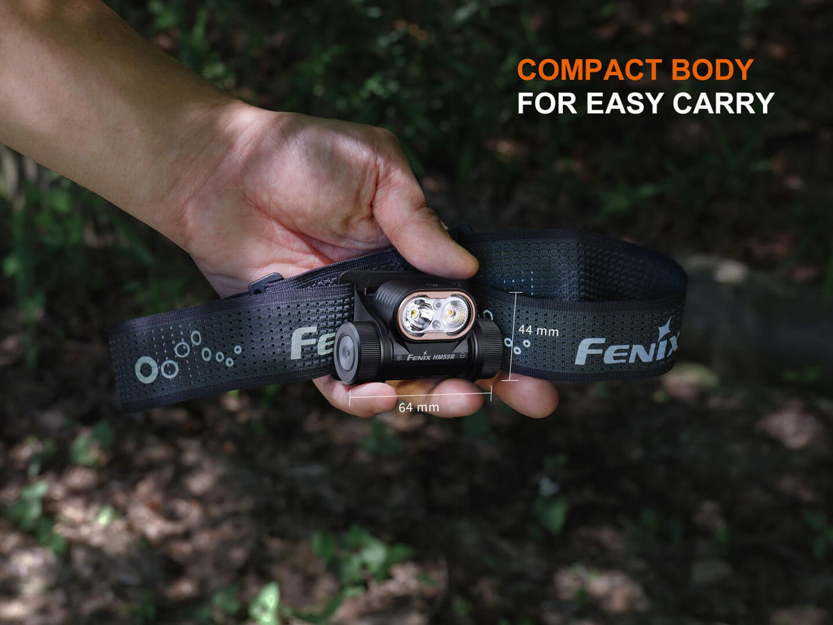 Fenix HM55R Lightweight Multi-LED Headlamp - Hazy Fly Fishing