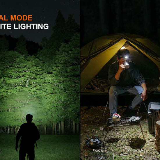Fenix HM55R Lightweight Multi-LED Headlamp - Hazy Fly Fishing