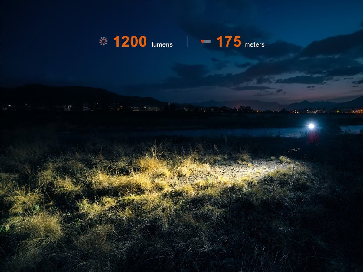 Fenix HM55R Lightweight Multi-LED Headlamp - Hazy Fly Fishing