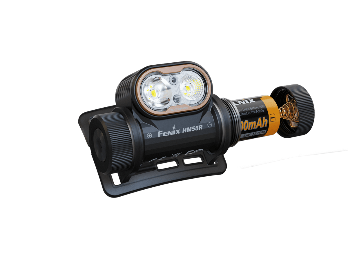 Fenix HM55R Lightweight Multi-LED Headlamp - Hazy Fly Fishing
