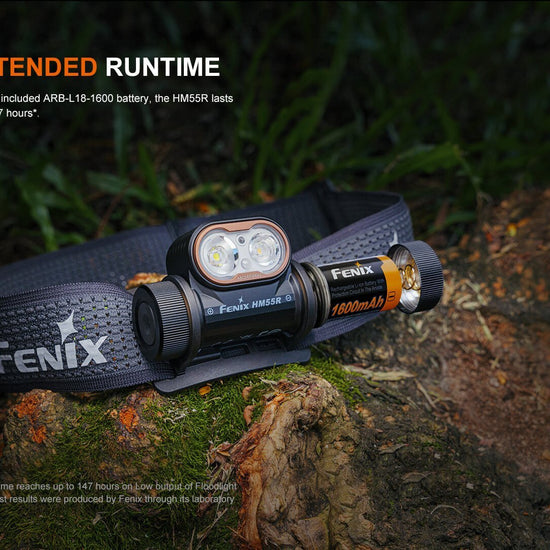 Fenix HM55R Lightweight Multi-LED Headlamp - Hazy Fly Fishing