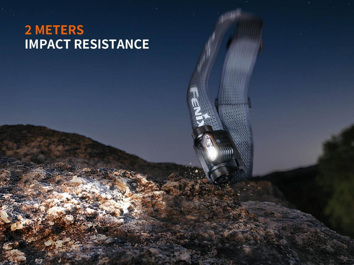 Fenix HM55R Lightweight Multi-LED Headlamp - Hazy Fly Fishing