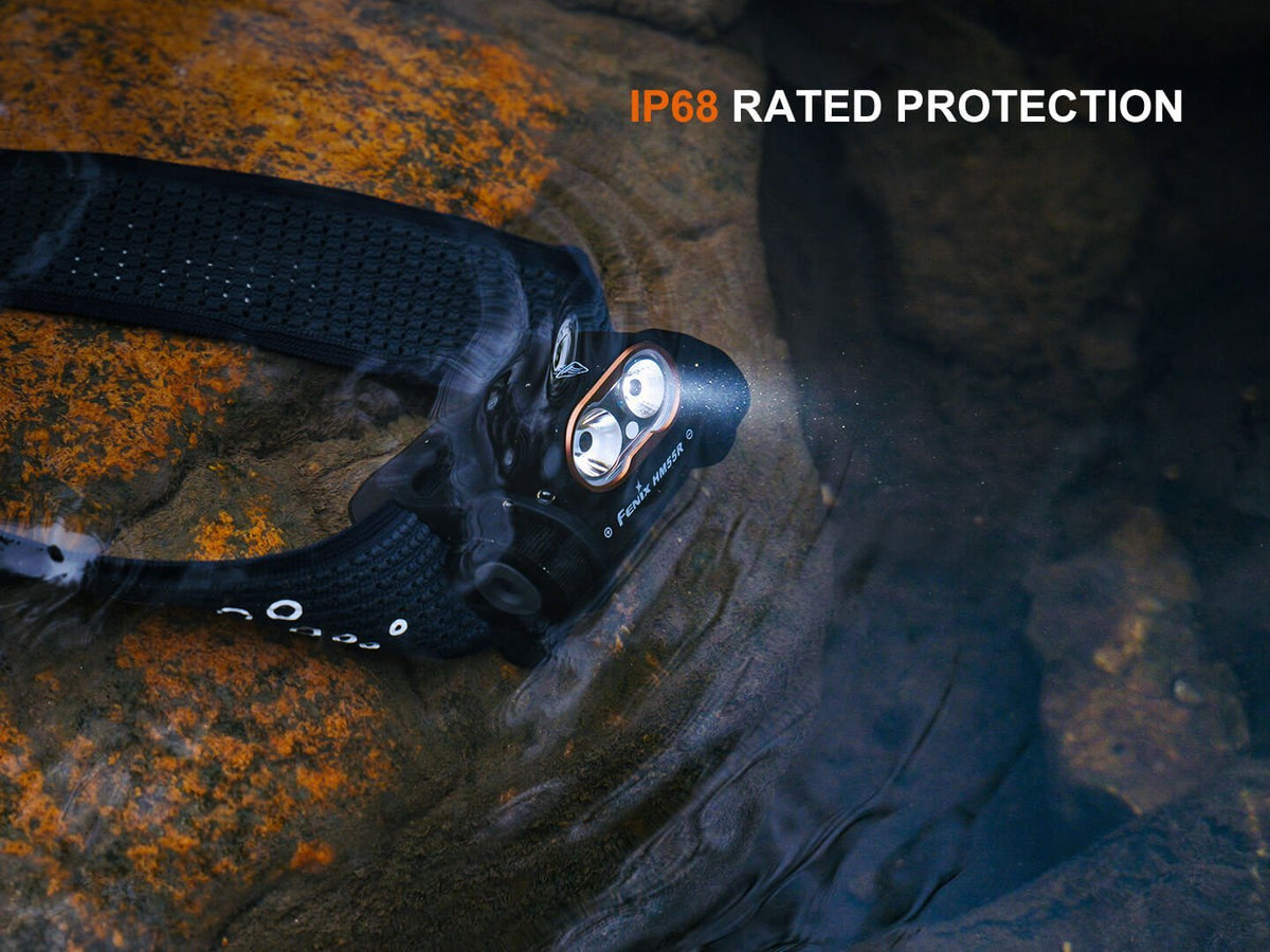 Fenix HM55R Lightweight Multi-LED Headlamp - Hazy Fly Fishing